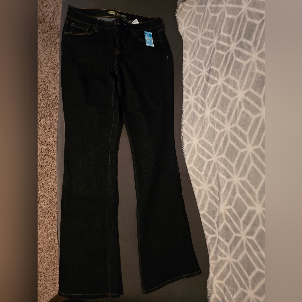 Old Navy dark blue jeans( Dreamer)    size 10
